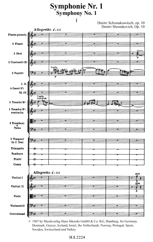 Schostakowitsch 7. Sinfonie Analyse